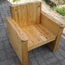 Fauteuil en bois