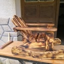 Chaise enfant adirondack