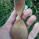 Cuillère en noyer toujours sur le design de "Lee John Phillips".