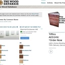 Une xylothèque extrêmement complet en anglais