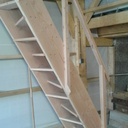 Escalier à Pas Japonais  2017,  Pin Douglas