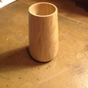 Pot à pinceaux en buis