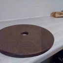Dessous de table en wengé