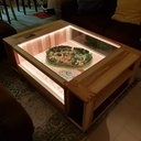 Table basse pour collection Astérix