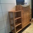 Petit meuble sous lave-main... Et un de plus