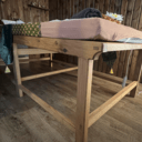 Table de massage en chène