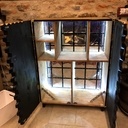 Bar à damier hexagonal