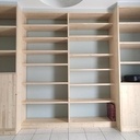 Bibliothèque en sapin