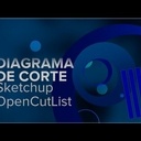 Diagrama de corte no Sketchup com OpenCutList