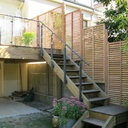 Terrasse en bois exotique à Villiers Sur Marne