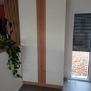 Placard d'entrée papier peint