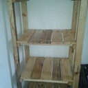 Étagère en palettes