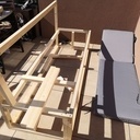 Bancs avec rangements