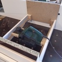 Table pour dégauchir des grandes largeurs