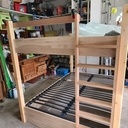 Lit cabine 140x200 avec coffre