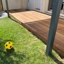 Terrase Itauba avec muralière