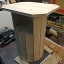 Table de nuit en bois de récup