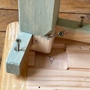 Table bureau avec trappes mystère