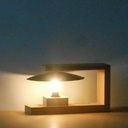 Une autre lampe avec abat-jour vintage