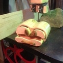 Boite faite à la scie à ruban