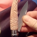 Opinel sculpté