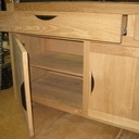 Enfilade chêne massif contemporaine