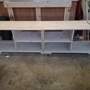 Réalisation d'un meuble de rangement sous lit Haut