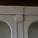 Bibliothéque patiné