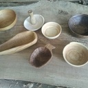 Des bols au tour à pédale et détournement d'outils