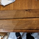 Porte couteaux en noyer