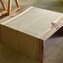 Table basse bi-matière