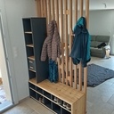 Meuble d'entrée et Claustra