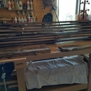 Bibliotheque en chêne