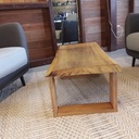 Table basse - Bois exotique -