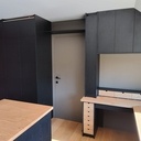 Dressing et escalier