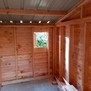 Cabane à vélos. Douglas.