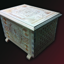 Deux petits coffres en tilleul sculptés au couteau