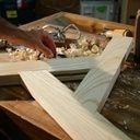 Un panneau triangulaire arasé