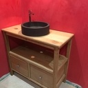 Meuble sous-vasque de salle de bain