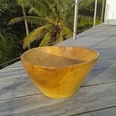 Bol géant en badamier