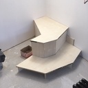 ESCALIER EN CONTREPLAQUE