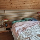 Tête de lit clair voie