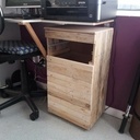 Petit meuble de bureau