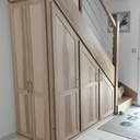 Escalier et placards