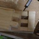 Support ciseaux a bois / tournevis