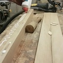 Restauration d'un billot de boucher