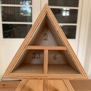 Calendrier de l'Avent en forme de Sapin