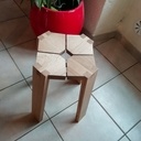 Petits tabourets à la facon de Boris Beaulant