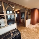 Verrière cloison portes coulissantes