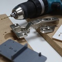 Placard d'entrée avec banc intégré